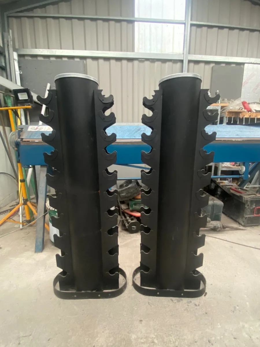 10 pair dumbbell tower x2 - Image 1