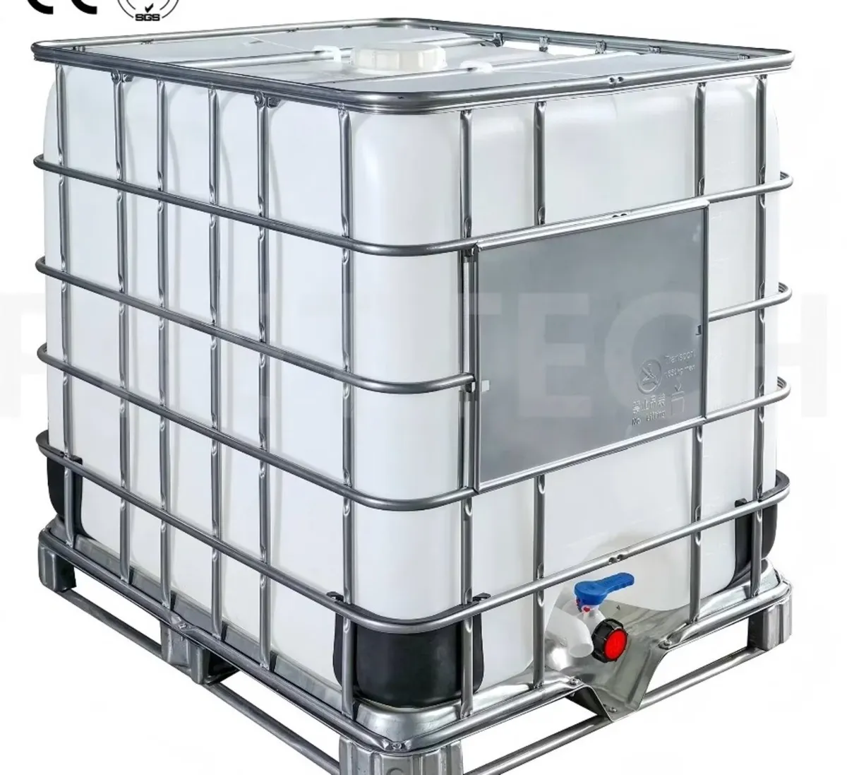 1000 LTR FOOD GRADE IBC TANK €70 - Image 1