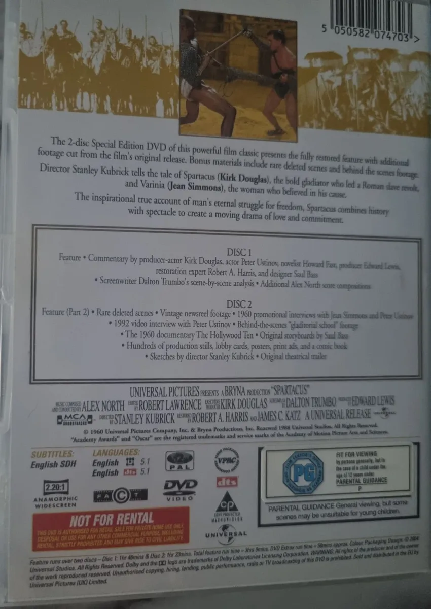 Spartacus 2 Disc Special Edition - Image 2