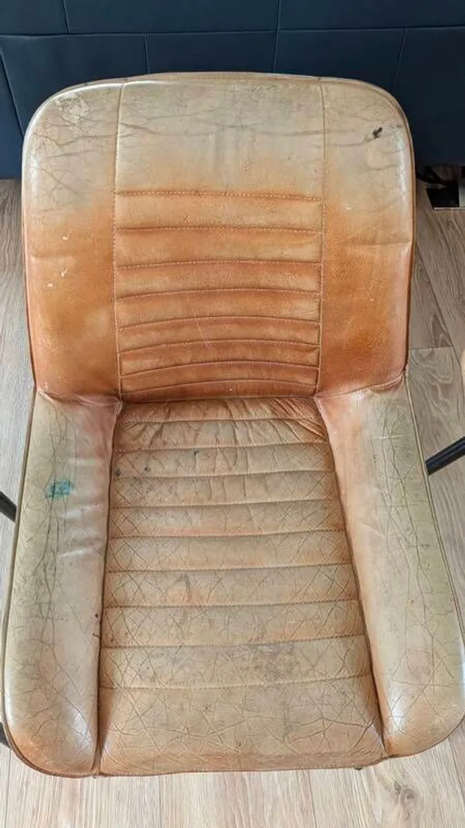 Dining chairs Buffalo Leather tan - Image 4