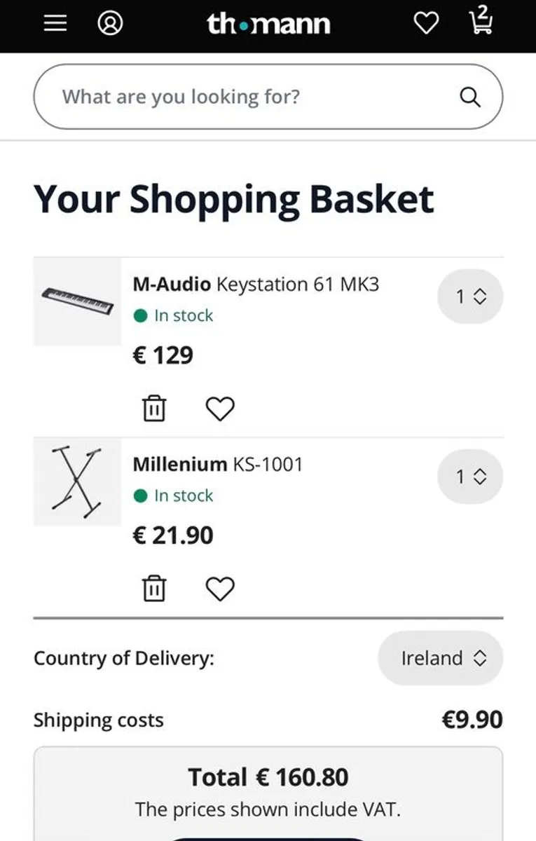 Midi keyboard and stand 50 cheaper than new - Image 2