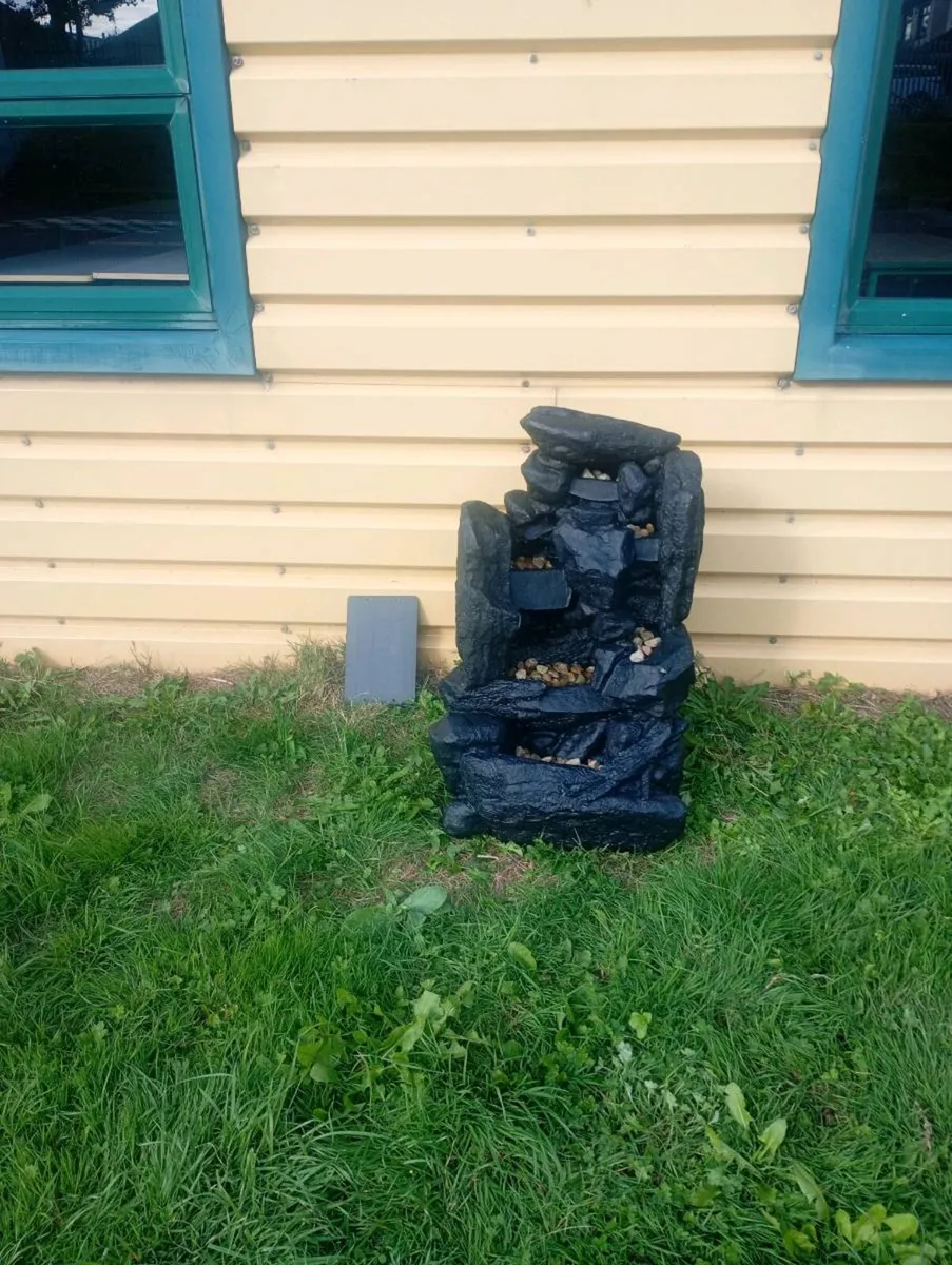 Solar Powered Garden Waterfall - Image 1