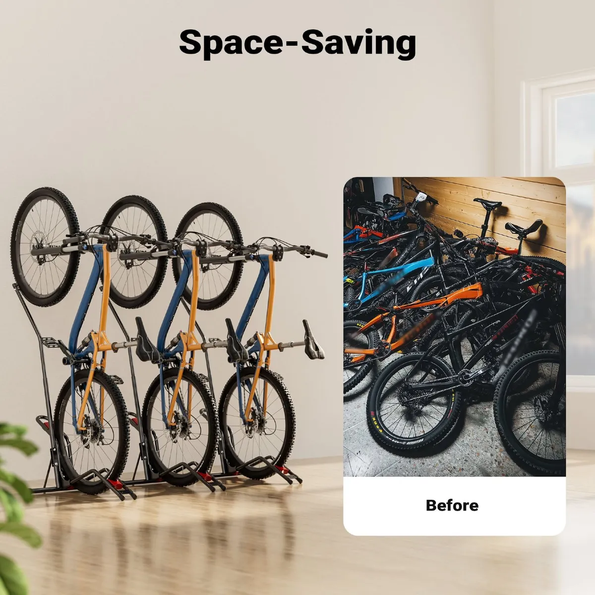 Freestanding Bike Rack 120 cm Free Delivery - Image 2
