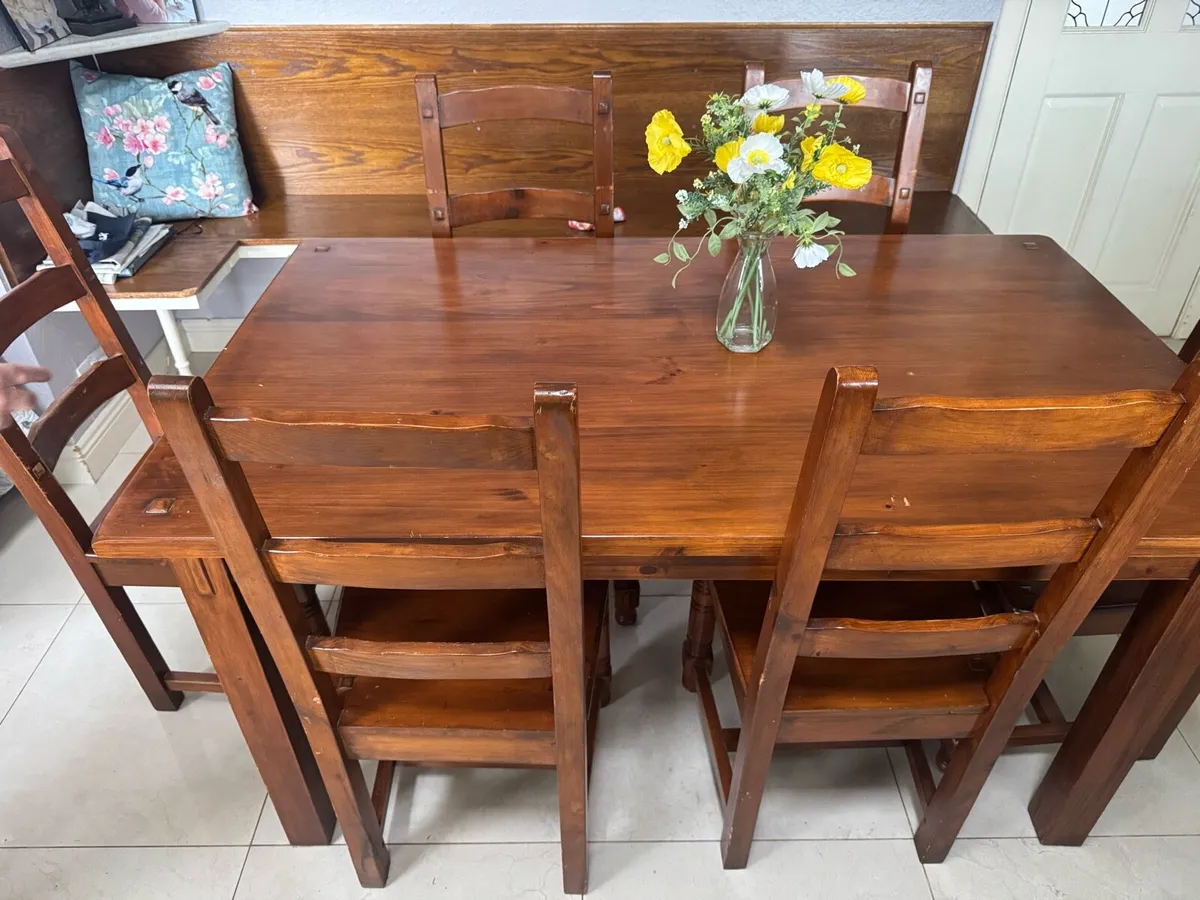 Table and 6 chairs - Image 3