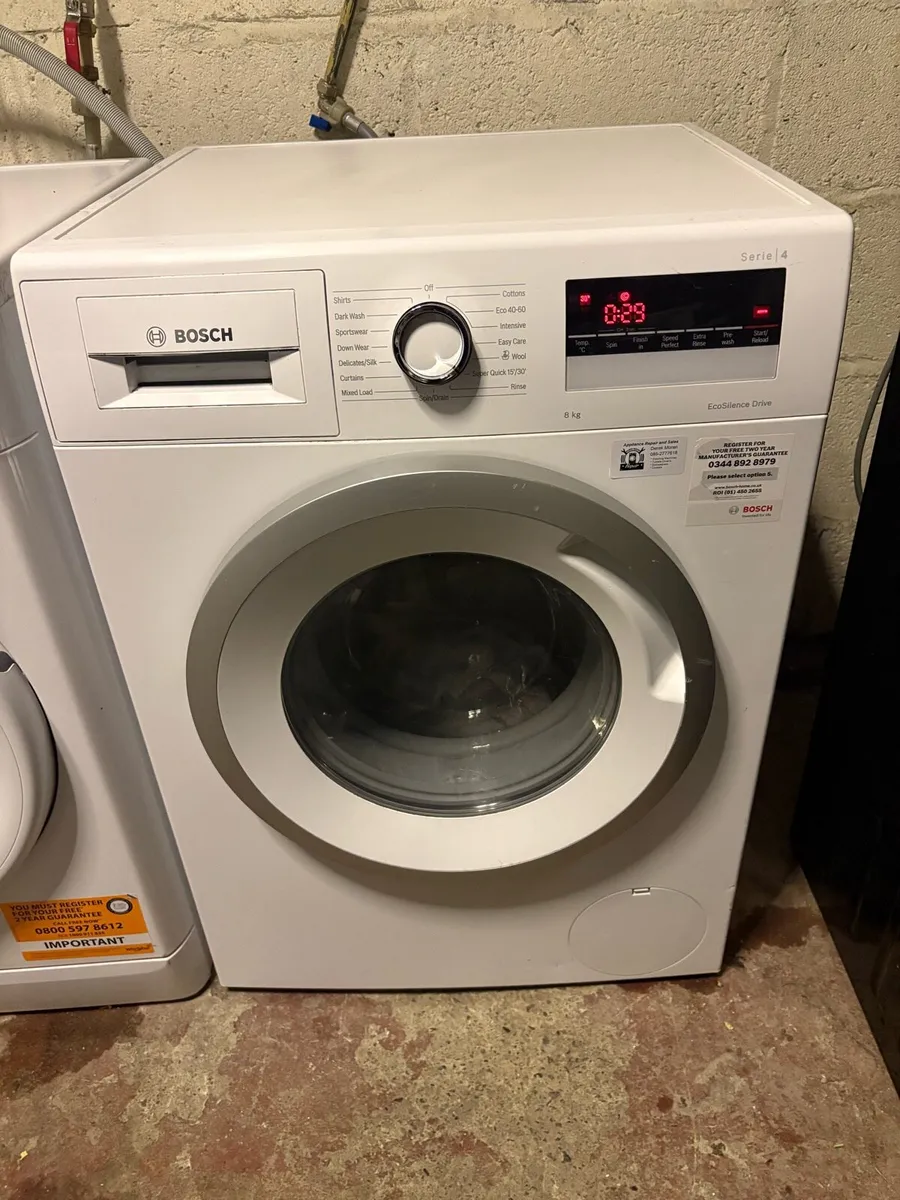 Bosch Washing Machine - 8kg Drum