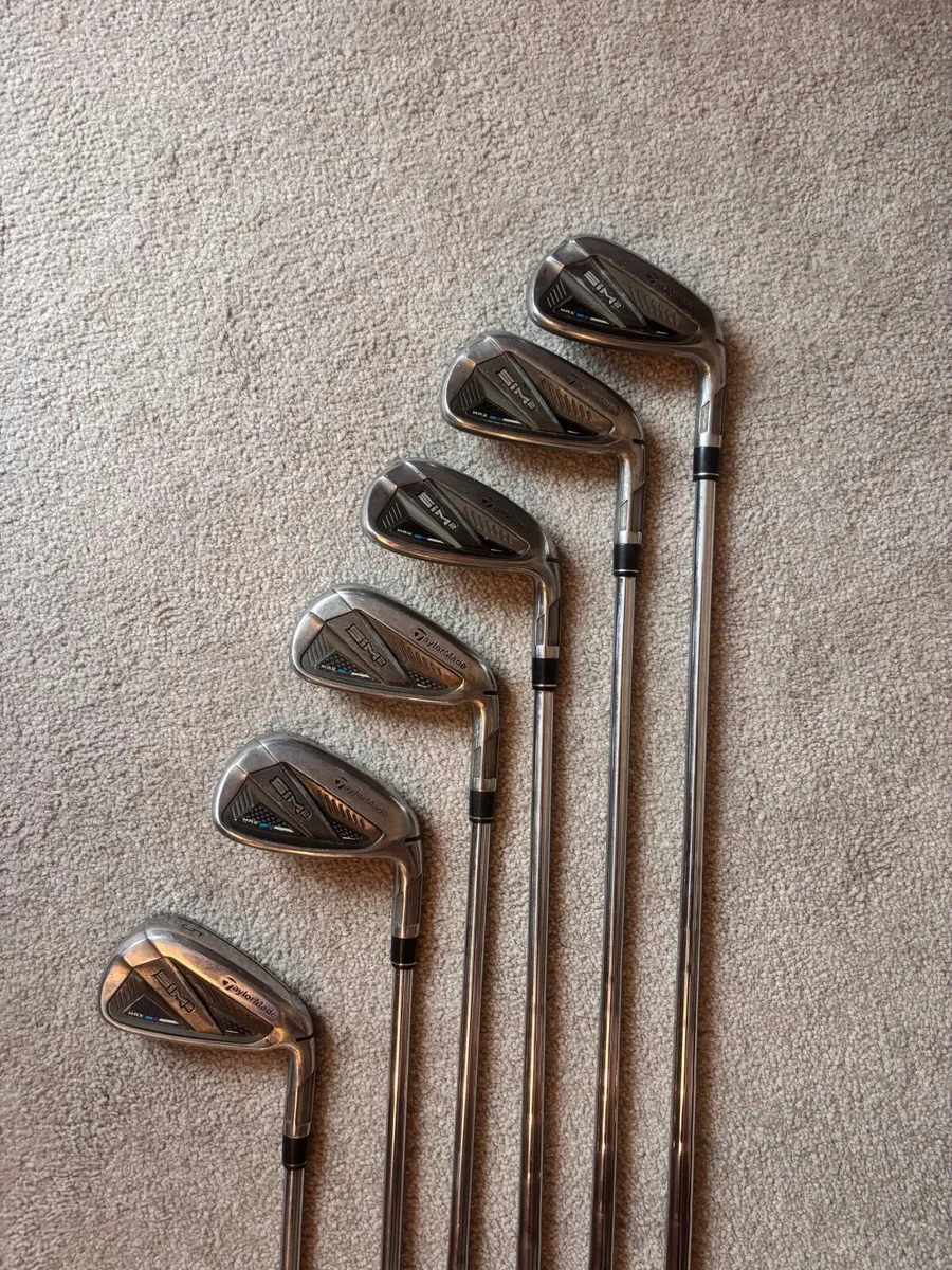 Sim Max irons (KBS stiff shaft) - Image 1
