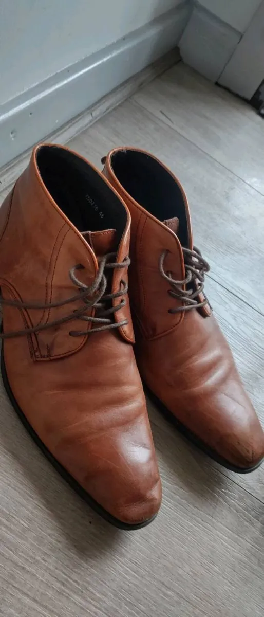 DICE leather man shoes size 46 - Image 1