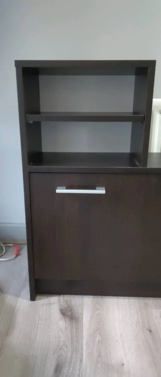 Shoe cabinet dark brown - Image 3