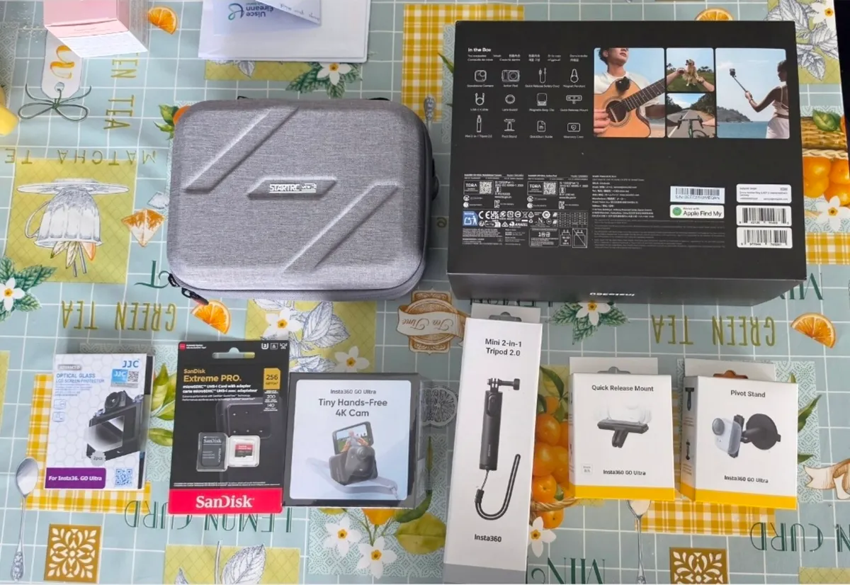 Insta360 go ultra combo bundle, ulanzi tripod - Image 2