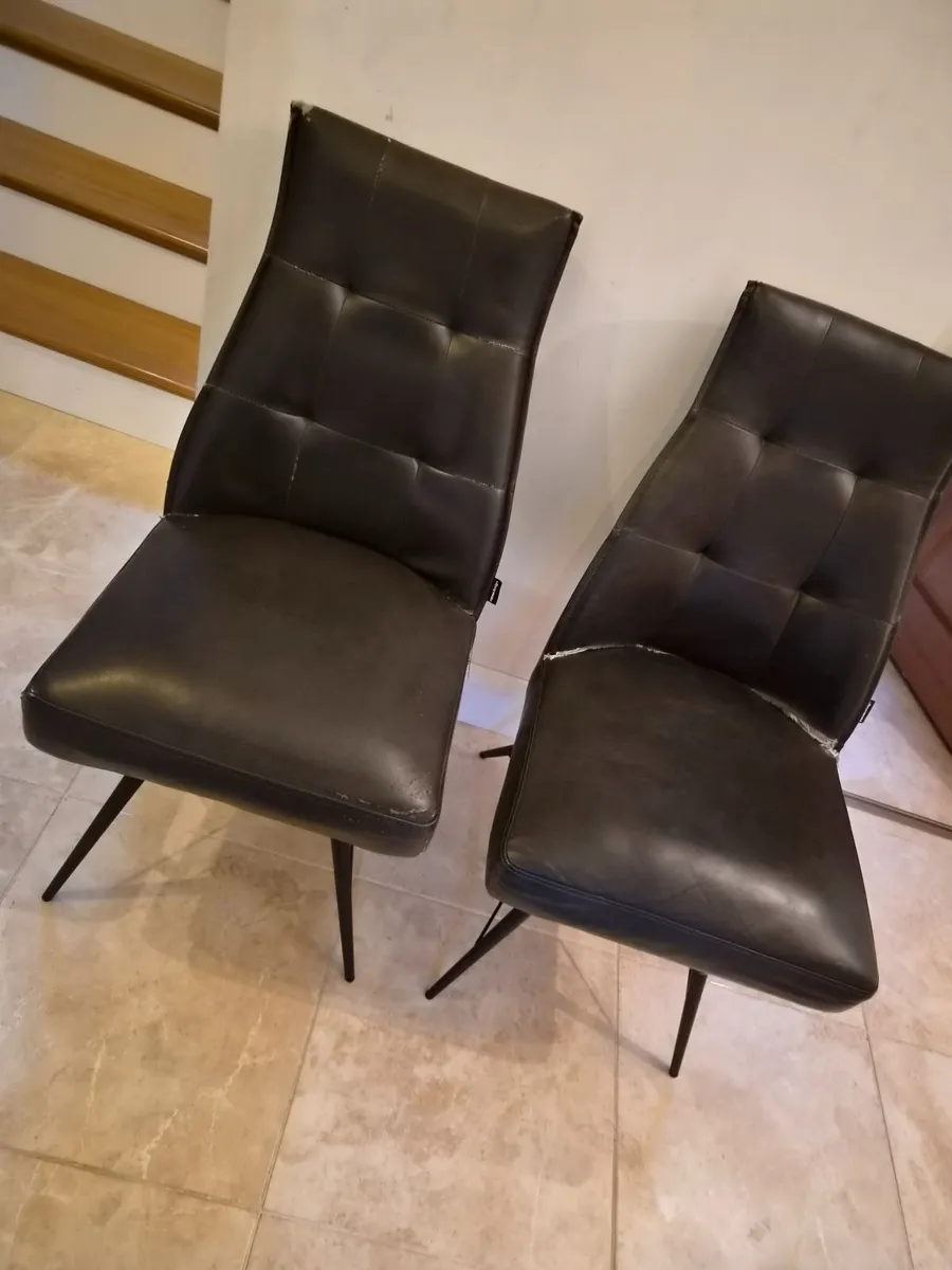 6 dining chairs - Image 1