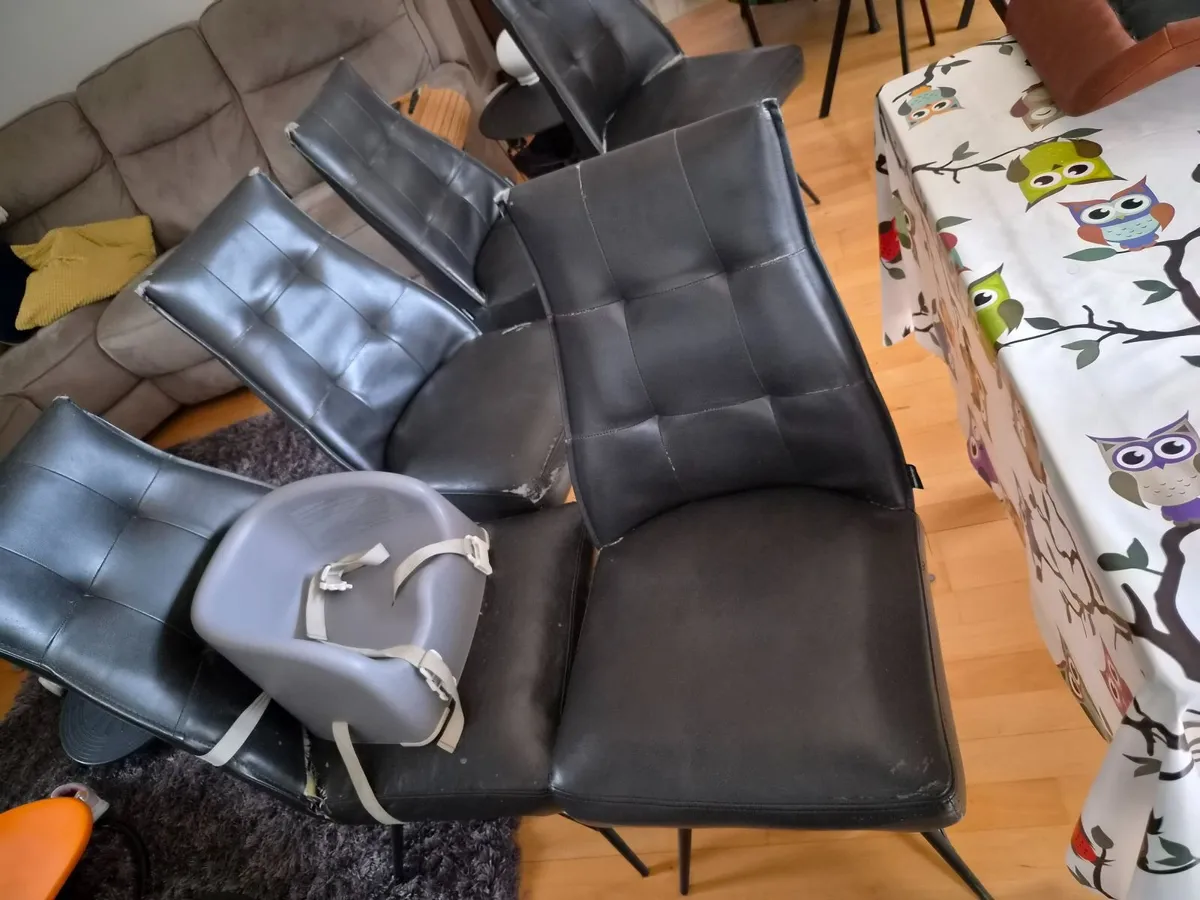 6 dining chairs - Image 3