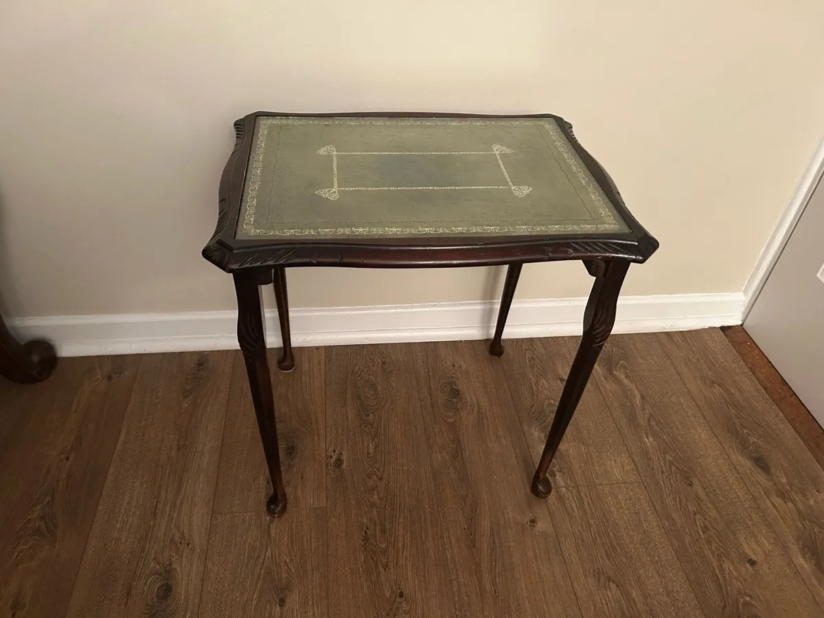 Antique Inlaid Occasion table. - Image 1