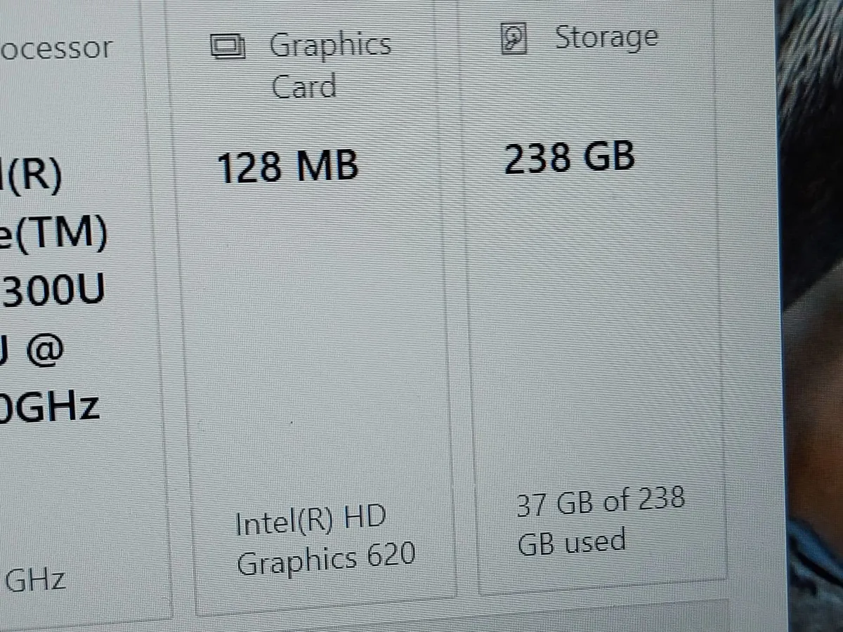 DELL Latitude 5490 Laptop, 8GB Ram, 256GB SSD, Win - Image 3