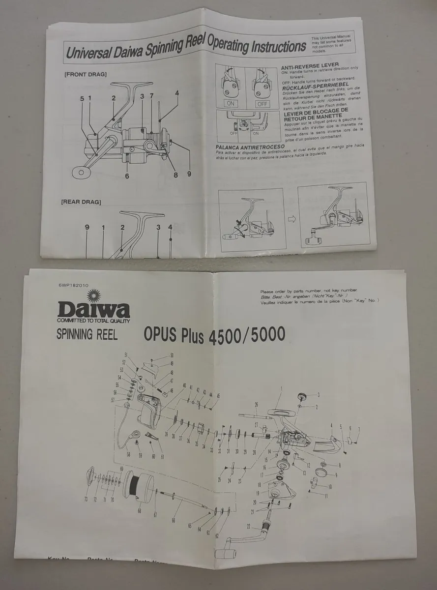 Daiwa Opus 5000 Plus  reel - Image 3