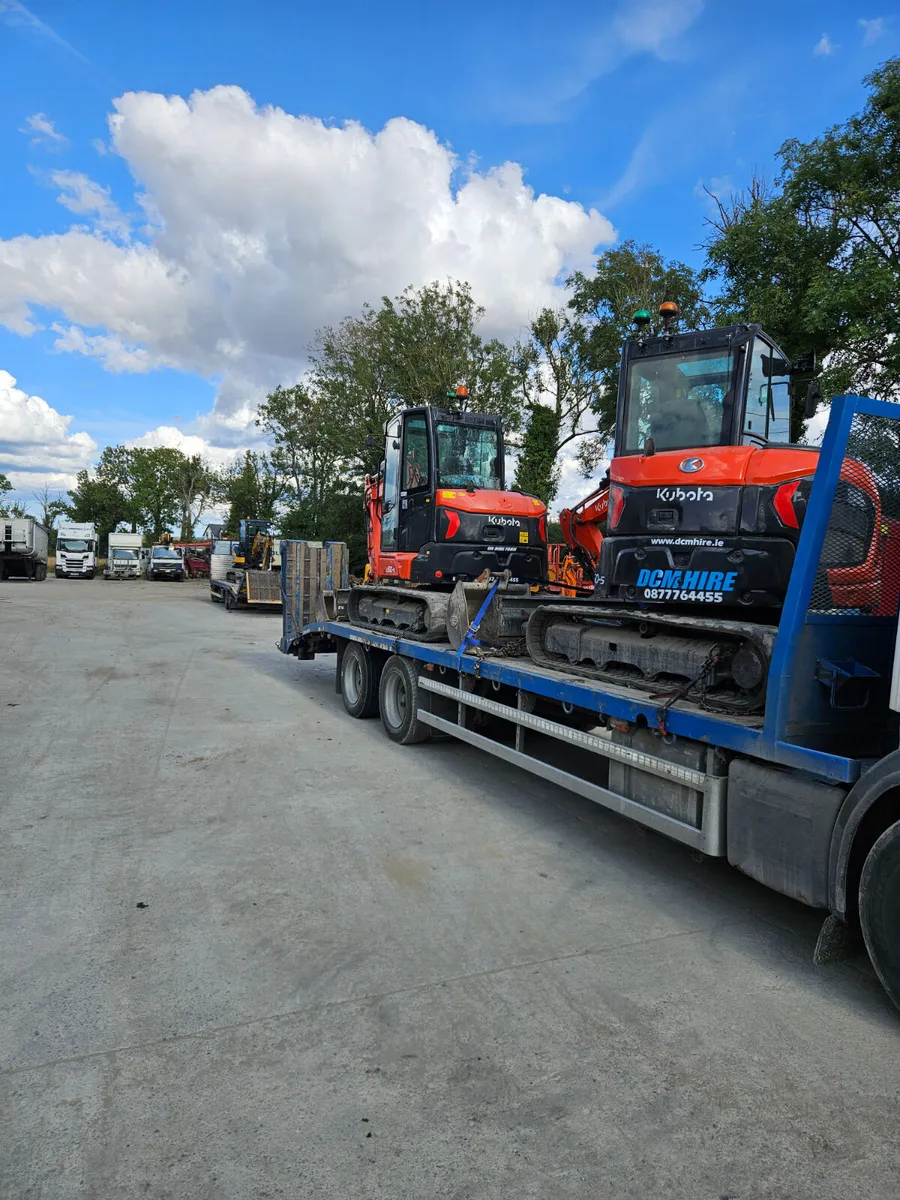 Self Drive Digger Hire 1-20 ton Dumpers 1-10 tons - Image 3