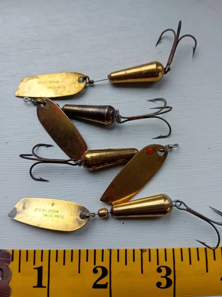 Vintage fishing lures - Image 1