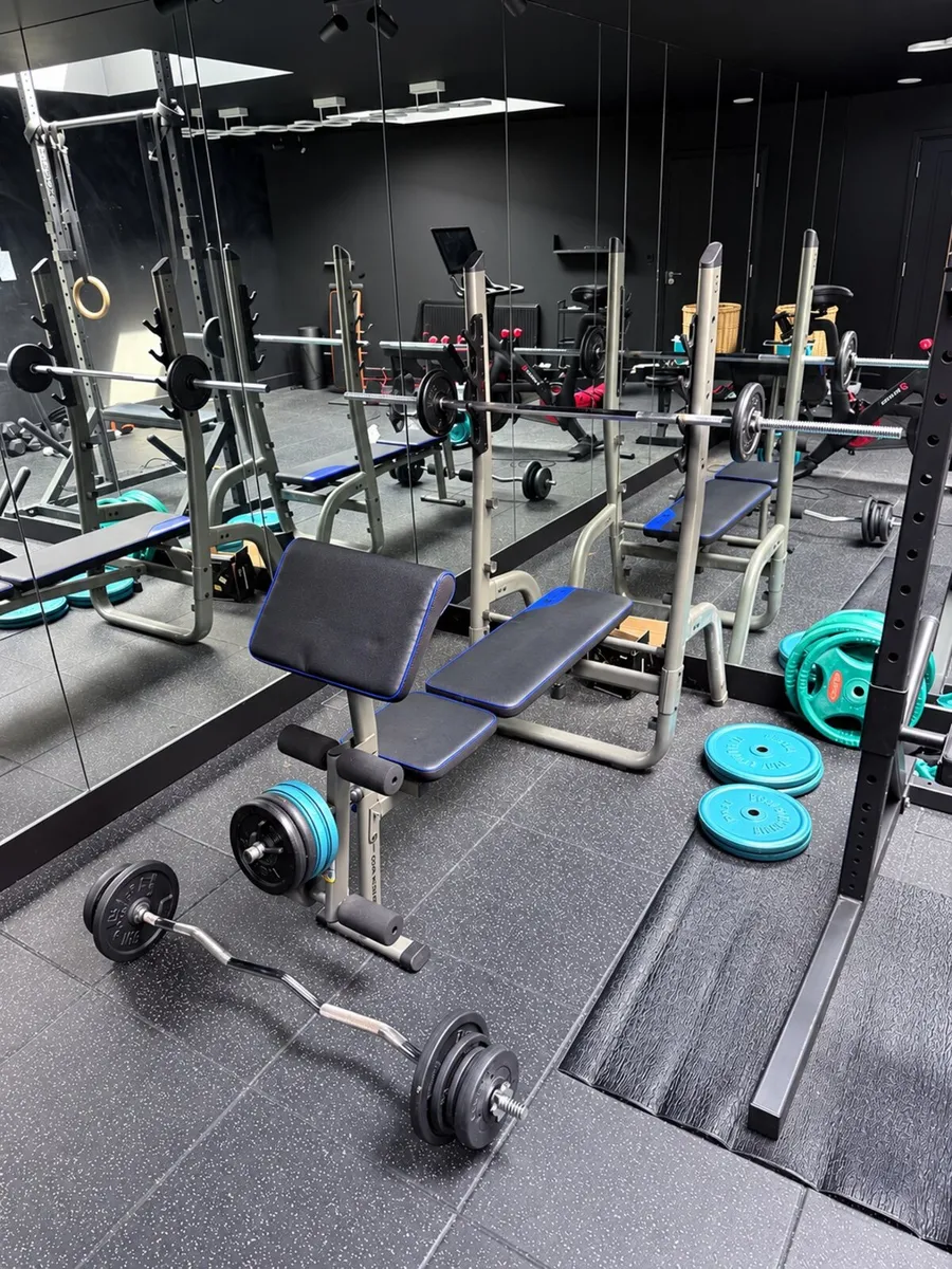 Domyos Weights Bench and Weights - Image 2