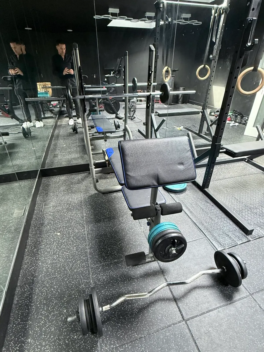 Domyos Weights Bench and Weights - Image 3