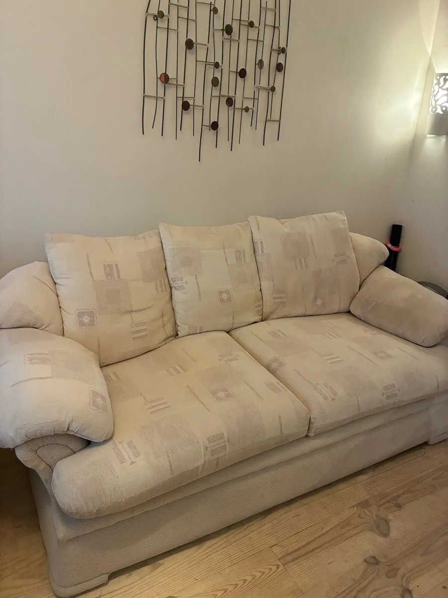 FREE 3 Three and two seater Sofas - Image 1