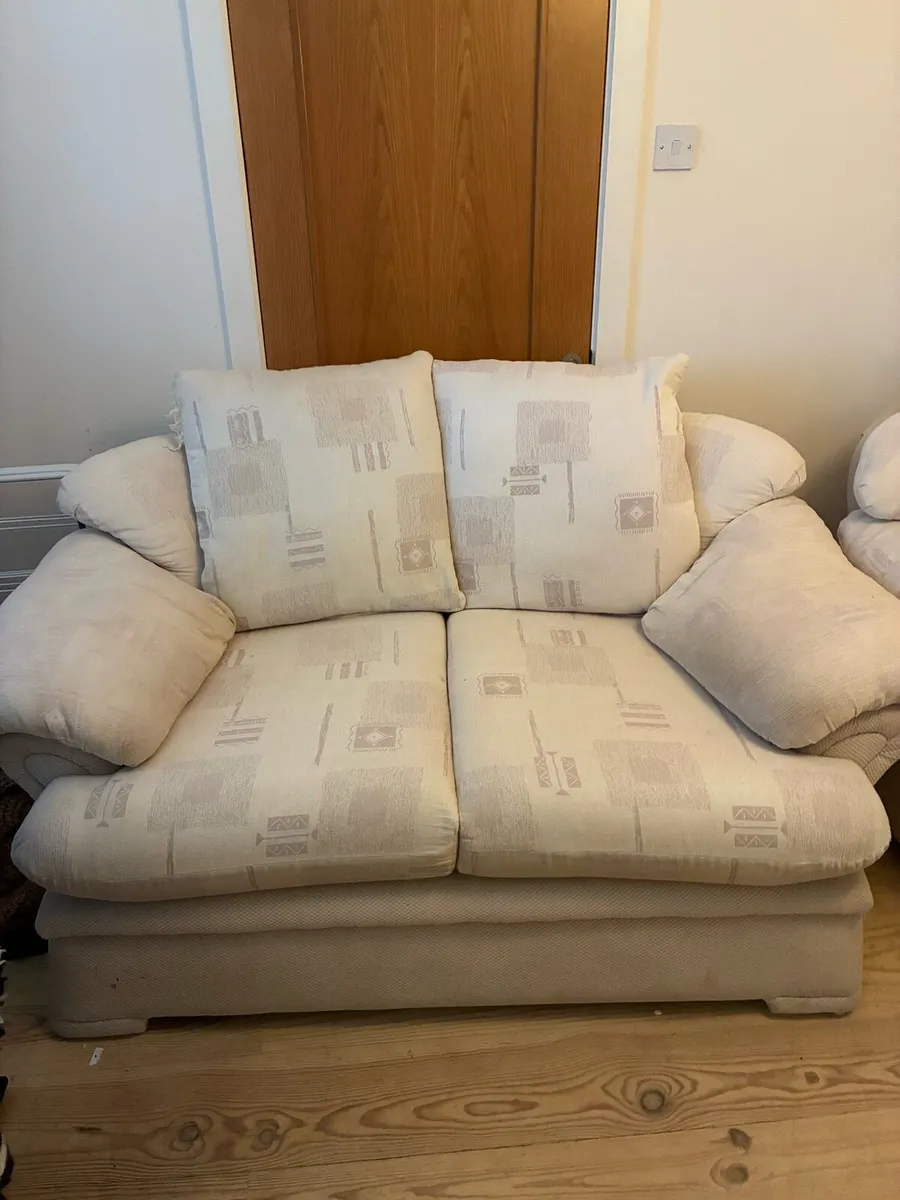 FREE 3 Three and two seater Sofas - Image 2
