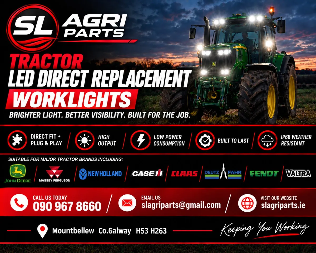 Tractor Fit LED lights @ SL Agri Parts