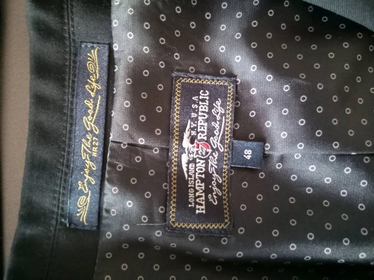 Men's Black 2-Piece Suit – Hampton Republic 27 - Image 3