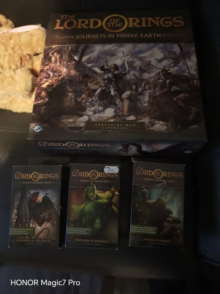 Journeys in Middle Earth Board Game - Full Collection - Image 1