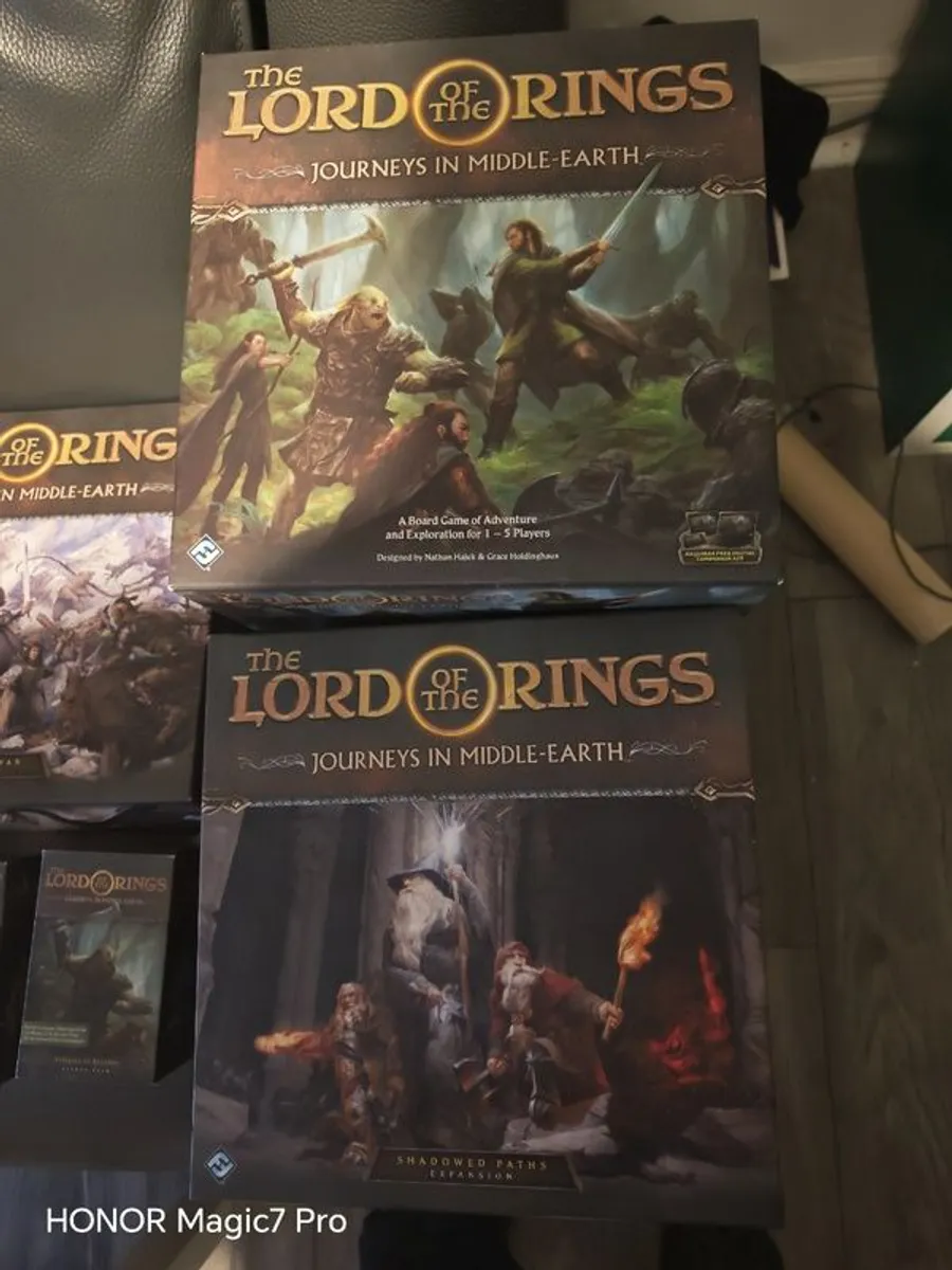 Journeys in Middle Earth Board Game - Full Collection - Image 2
