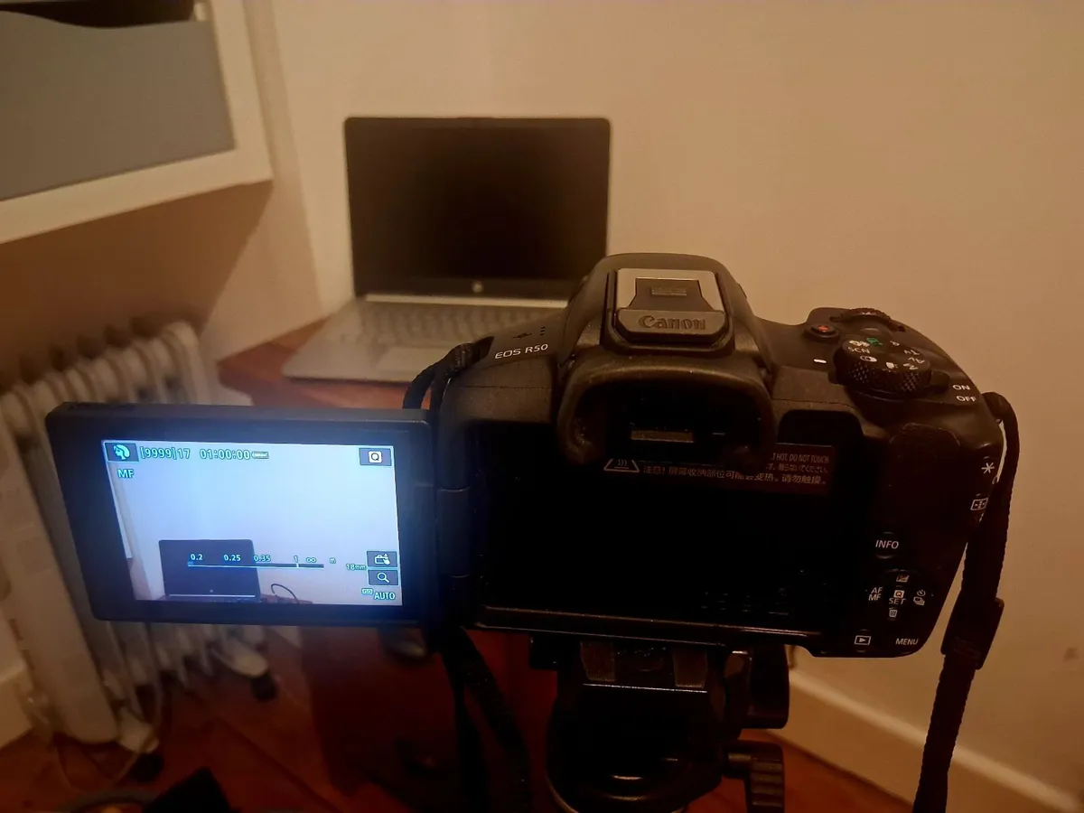 Canon Professional Camera, Lens and Tripod - Image 3