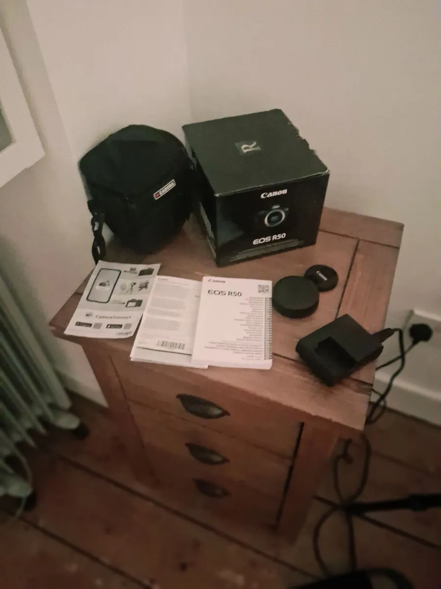 Canon Professional Camera, Lens and Tripod - Image 1