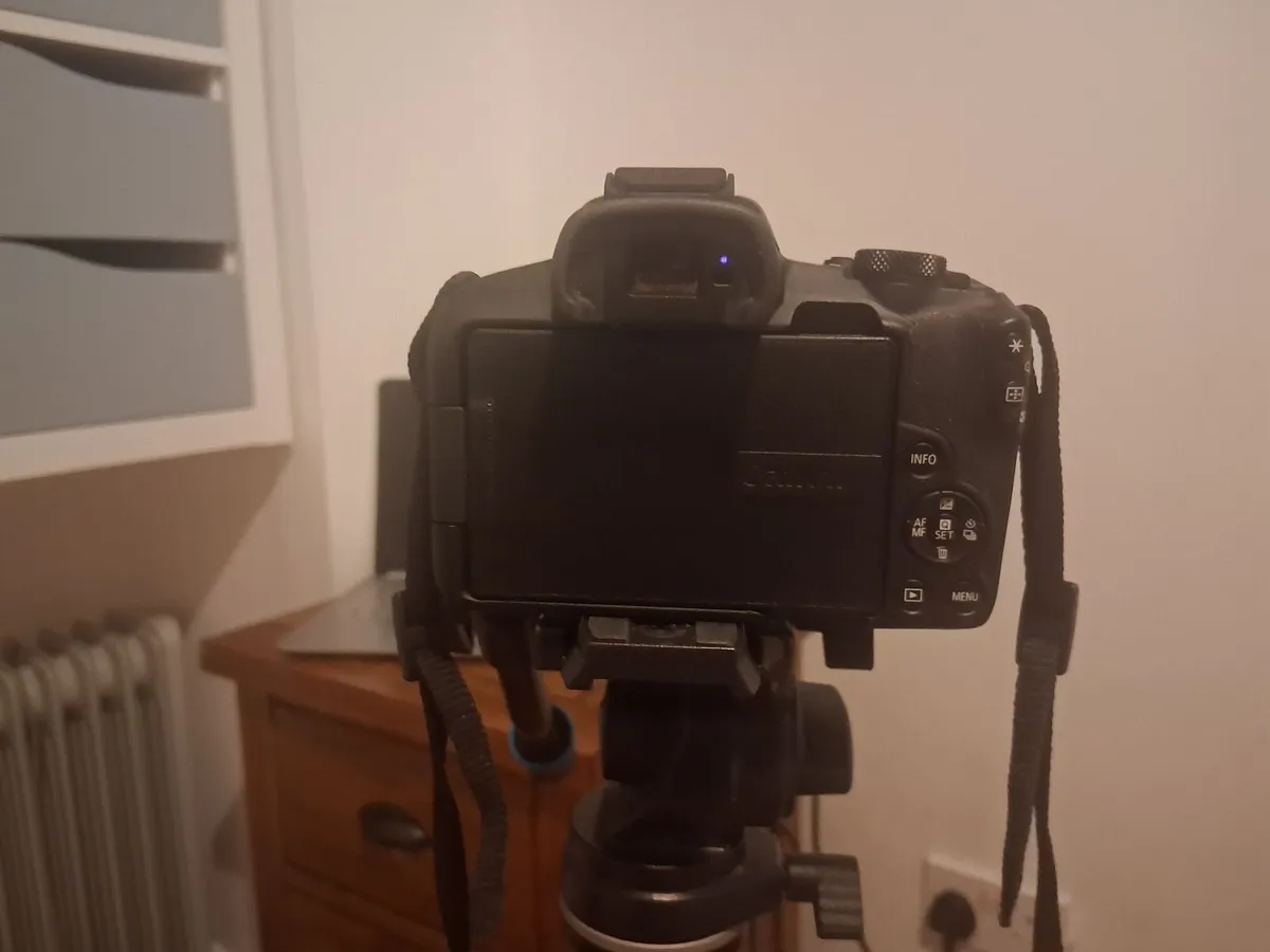 Canon Professional Camera, Lens and Tripod - Image 2