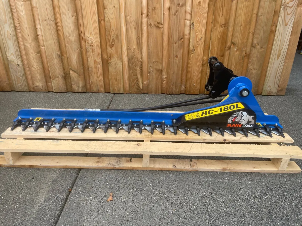 SLANETRAC HC-180L Fingerbar Hedge Cutter - Image 3