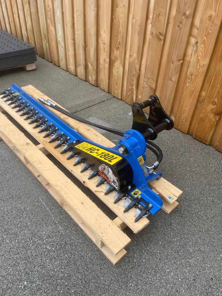 SLANETRAC HC-180L Fingerbar Hedge Cutter - Image 4