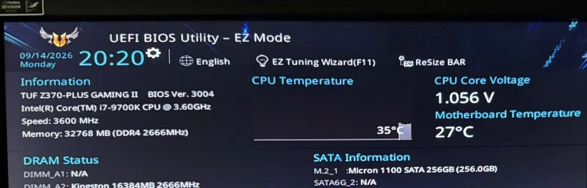 Motherboard+i7cpu+256gb ssd+Cooler+wifi=bundle - Image 2