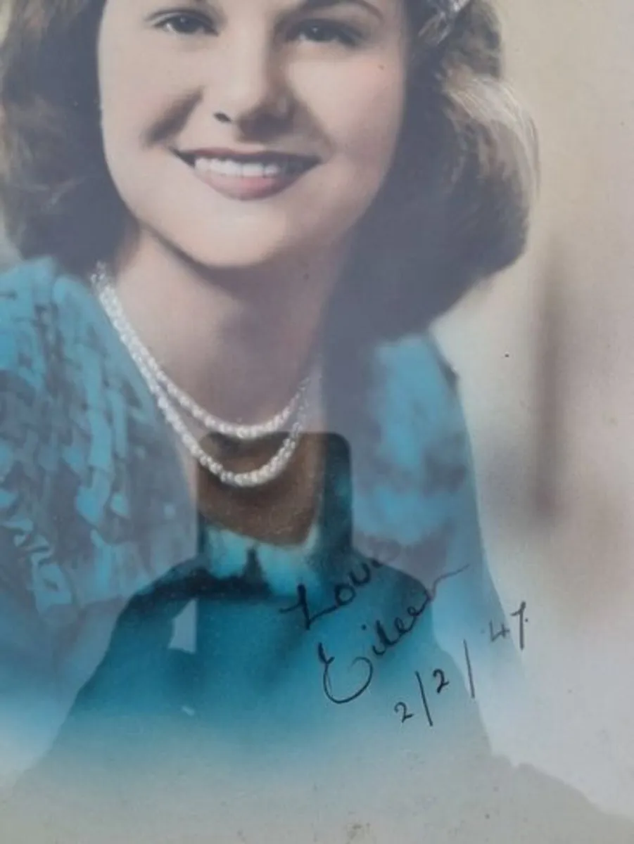 Archival, hand-colored portrait of a woman - Image 3