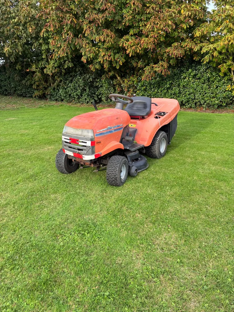 Husqvarna ride on lawnmower - Image 1