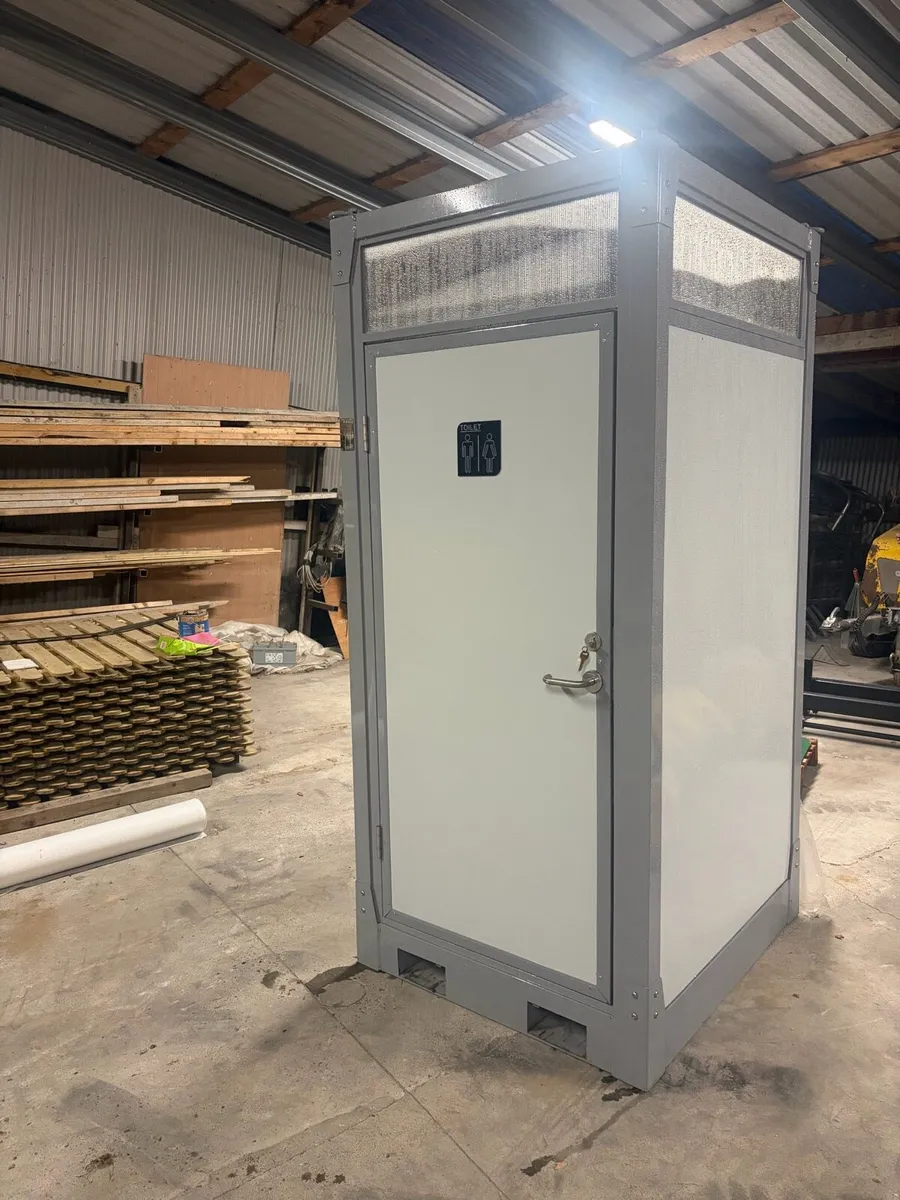 Site toilet/single toilet unit - Image 1