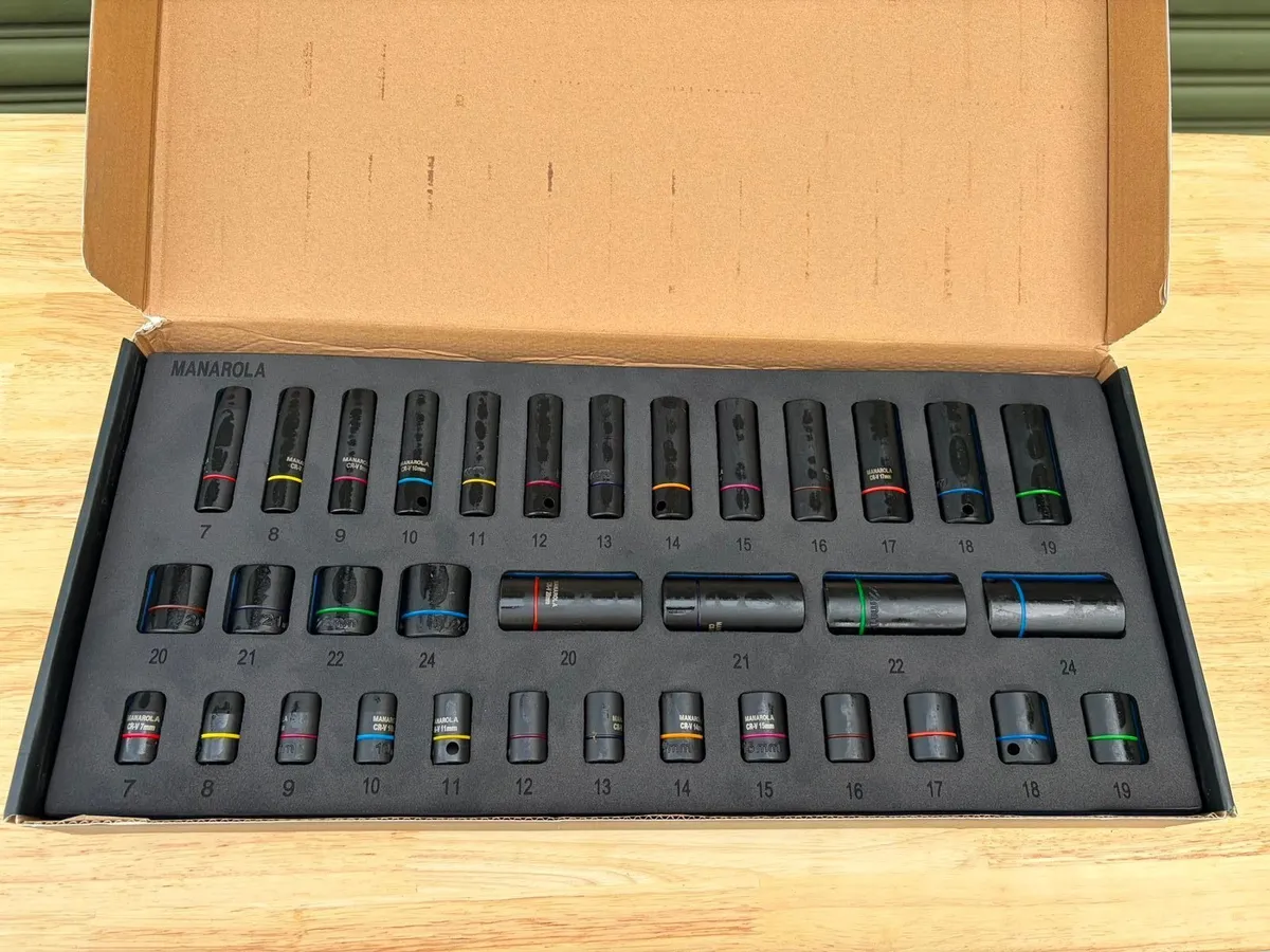 MANAROLA — Professional 34PC Impact Socket Set

🔧 - Image 2