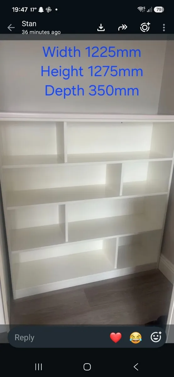 Book shelf and dresser - Image 3