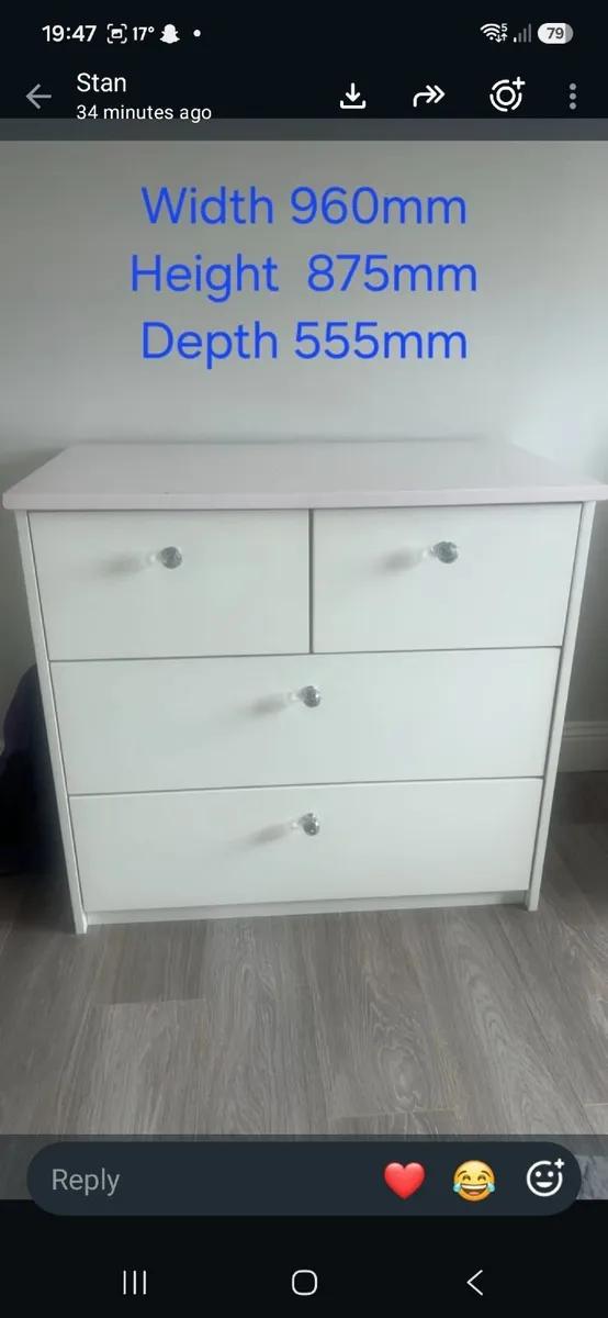 Book shelf and dresser - Image 4
