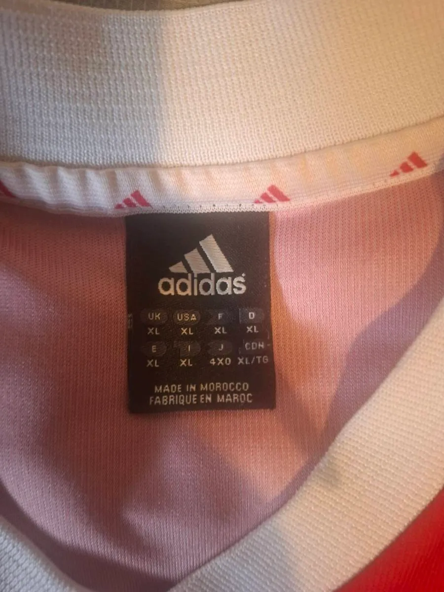 Offical Adidas Vintage 2002-2004 era Ajax Jersey - Image 4
