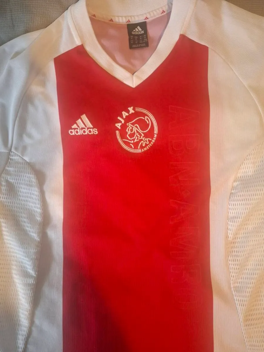 Offical Adidas Vintage 2002-2004 era Ajax Jersey - Image 1
