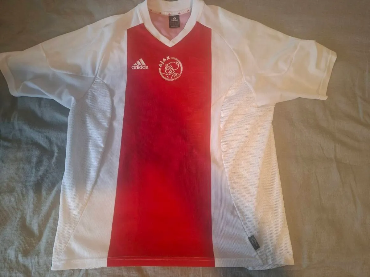 Offical Adidas Vintage 2002-2004 era Ajax Jersey - Image 2