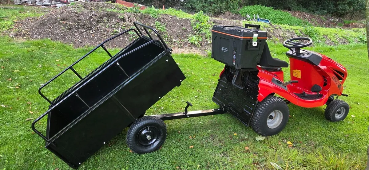 Ride on and trailer - Image 4