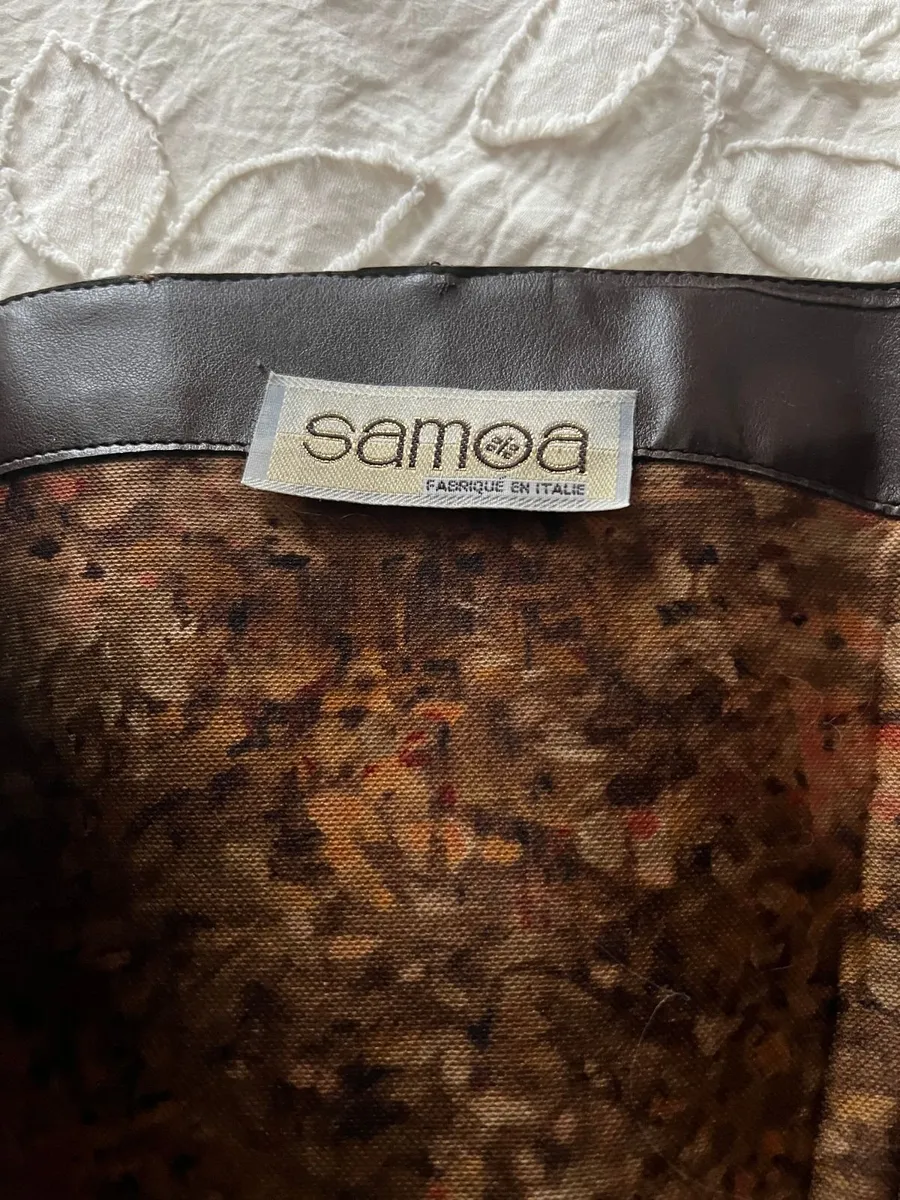 New  Italian Leather Boots,  brown,  Size 6 - Image 3