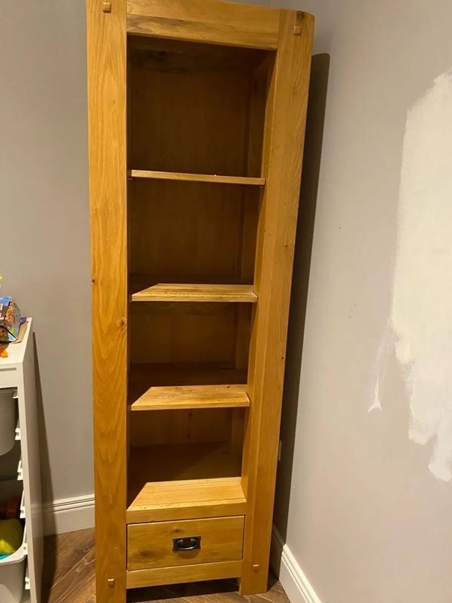 Solid Wood shelved unit - Image 1