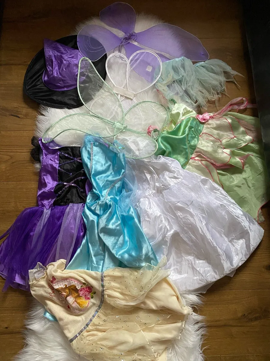 Bundle of used fancy clothes, dresses, costumes .. - Image 1