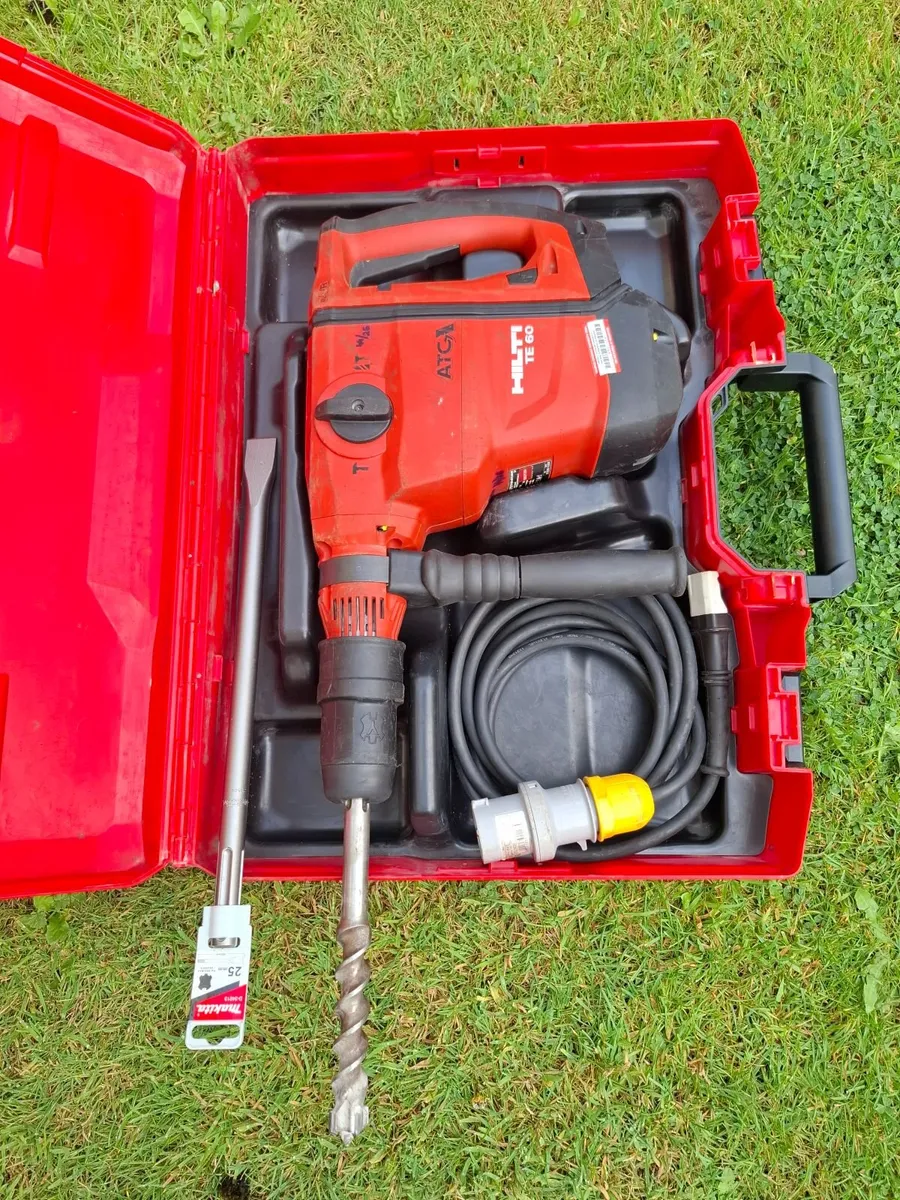 HILTI TE60 warranty 6-months/receipt - Image 3