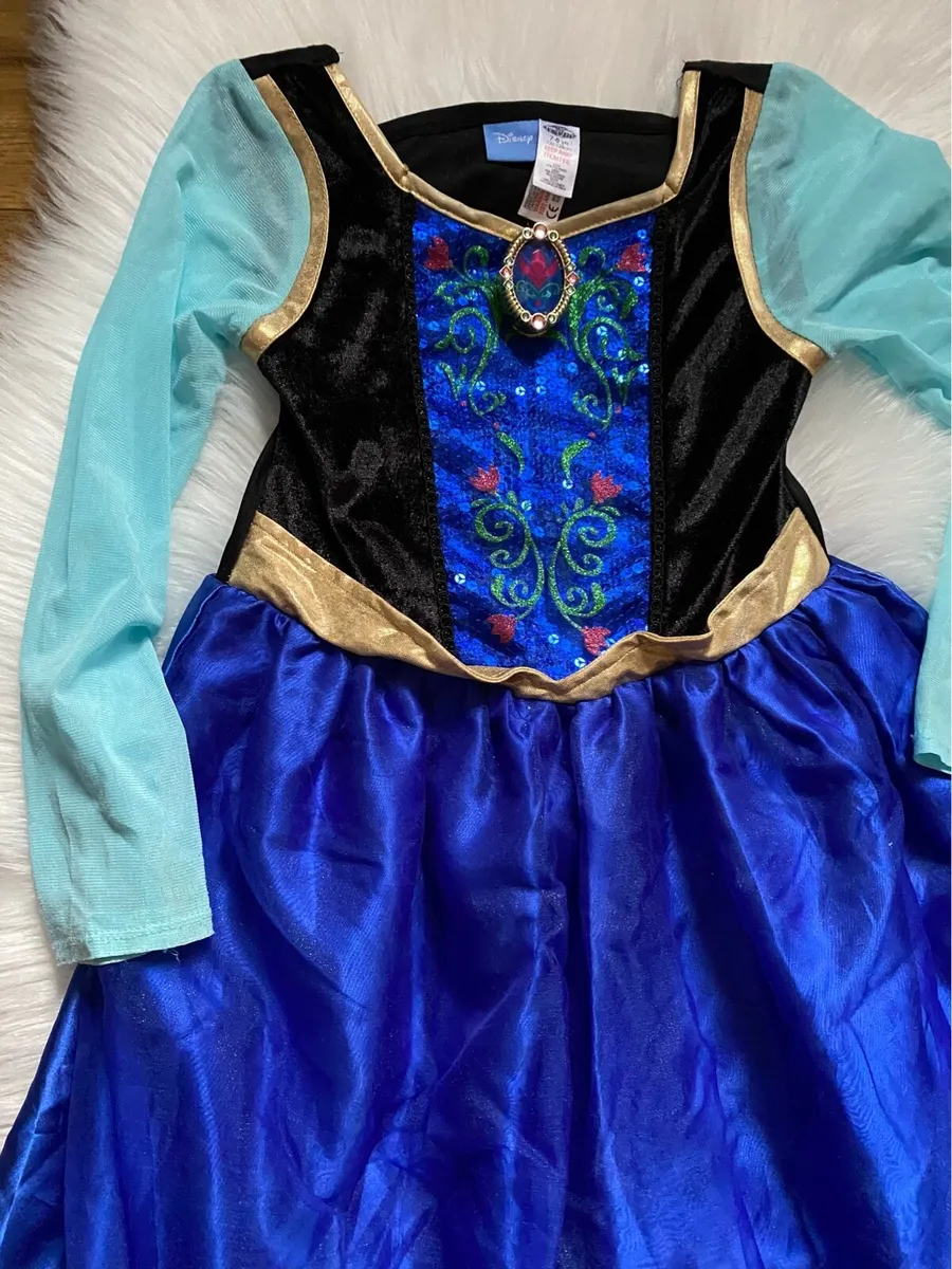 Disney Frozen Princess Anna Dress Up 👗 Costume - Image 2