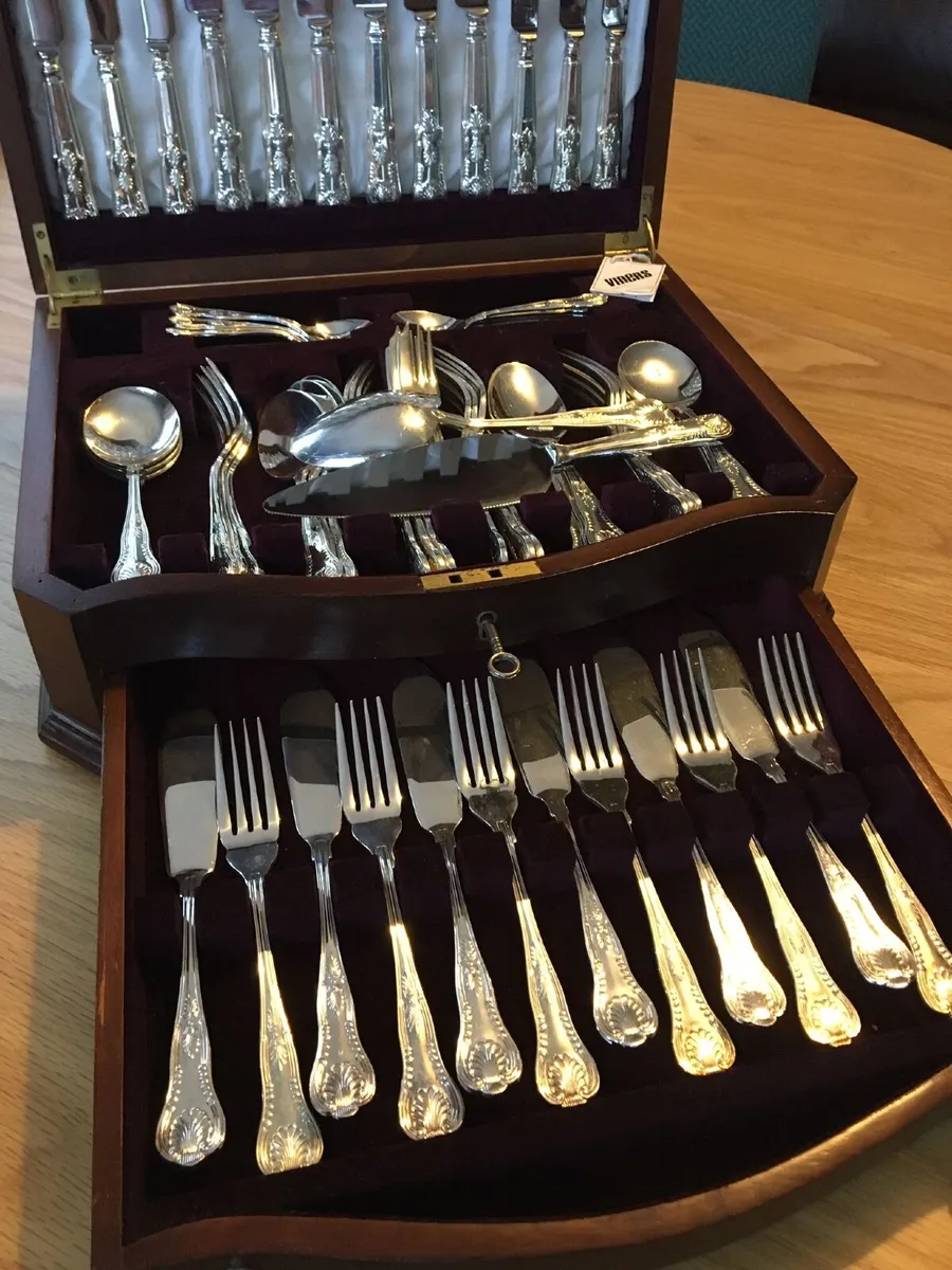 Cutlery silver plated - Image 2